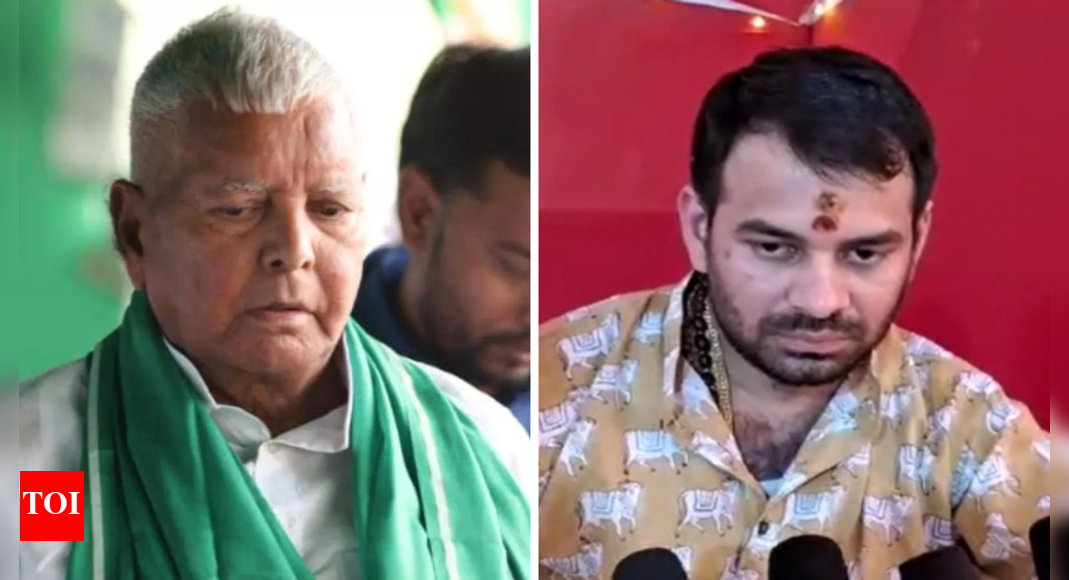 Tej Pratap Yadav Removed From RJD And Family By Father Lalu Prasad Tej Pratap Yadav Removed From RJD And Family By Father Lalu Prasad