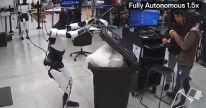 Tesla Optimus Robot: New Video Shows Garbage Disposal, Cooking, And Cleaning Skills Tesla Optimus Robot: New Video Shows Garbage Disposal, Cooking, And Cleaning Skills