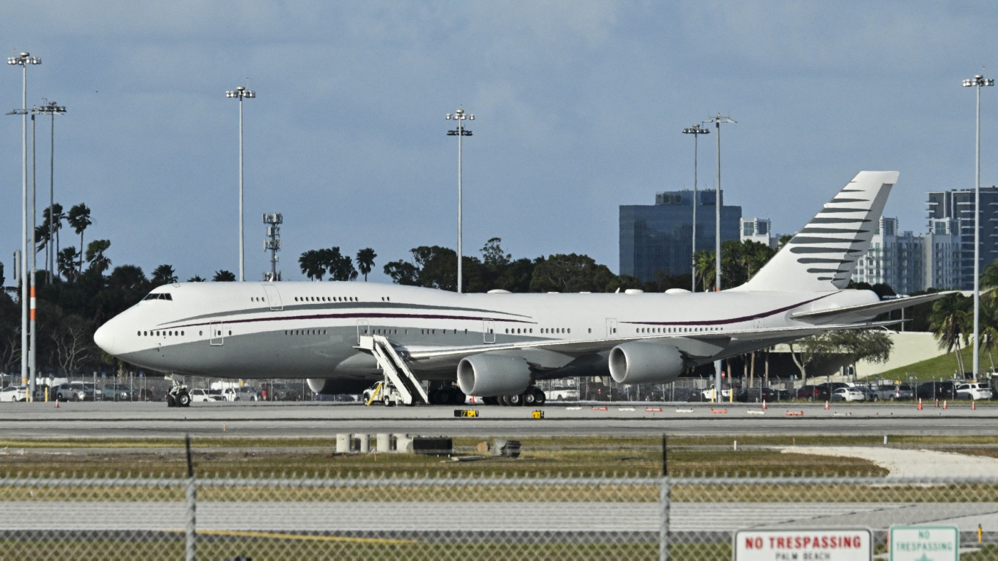 Trump Administration Accepts Qatari Jet As New Air Force One Trump Administration Accepts Qatari Jet As New Air Force One