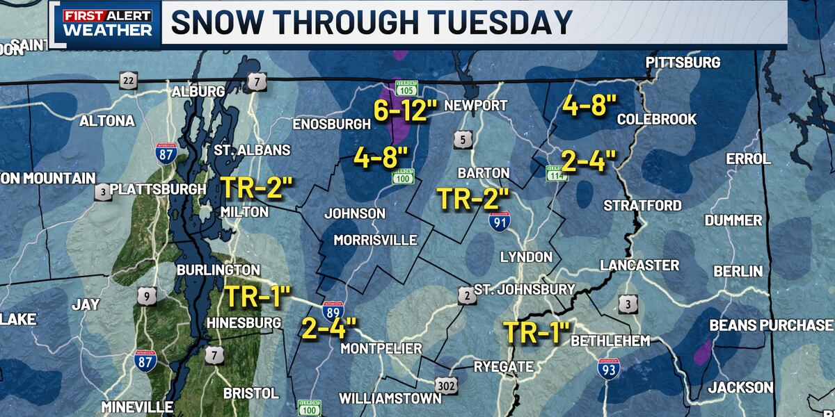 Tuesday's Weather: A Surprise Return Of Winter Conditions Tuesday's Weather: A Surprise Return Of Winter Conditions