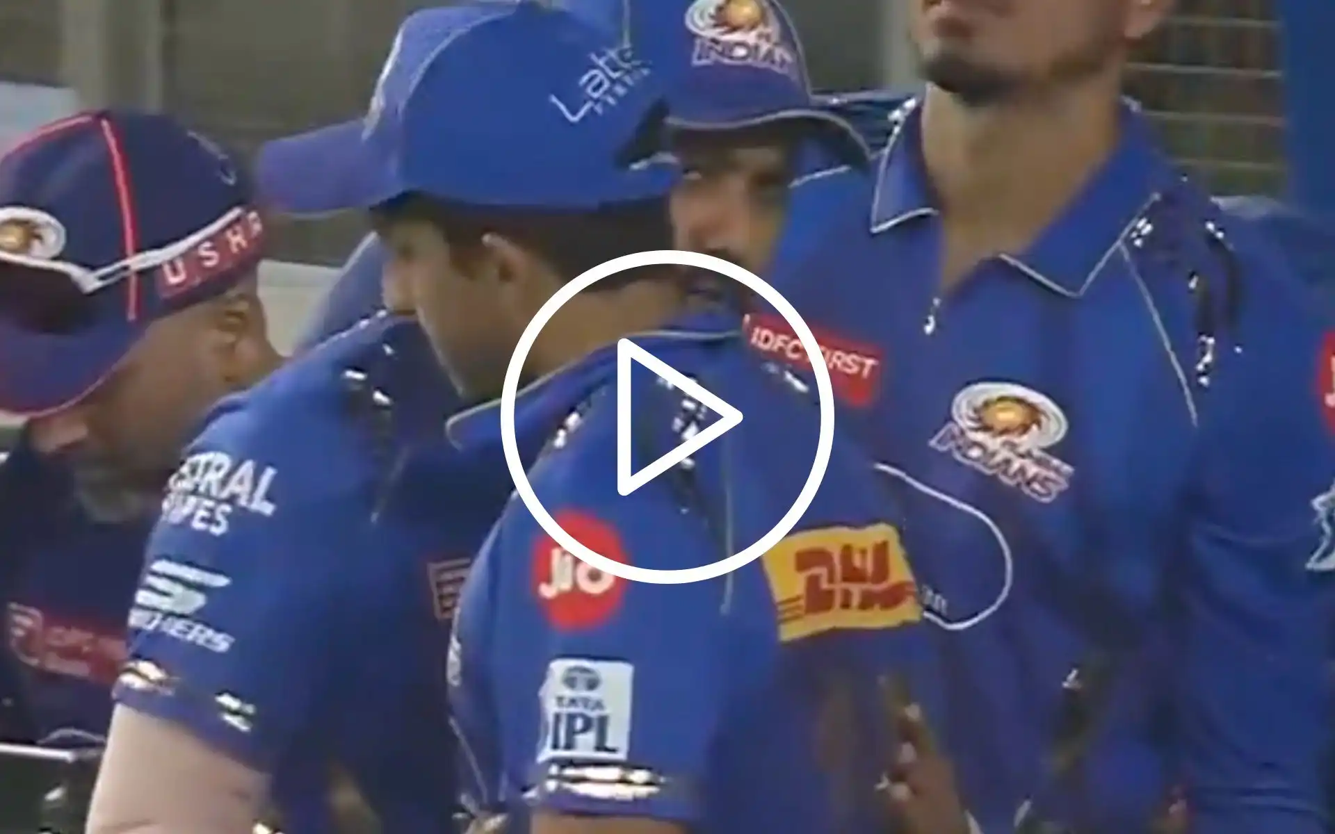 Video: Rohit Sharma's Supportive Gesture Towards MI's Rising Star Satyanarayana Raju