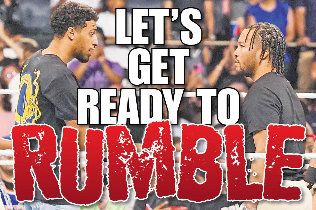 Viral Video: Jalen Brunson And Tyrese Haliburton's WWE-Style Showdown Fuels Eastern Conference Finals Hype Viral Video: Jalen Brunson And Tyrese Haliburton's WWE-Style Showdown Fuels Eastern Conference Finals Hype