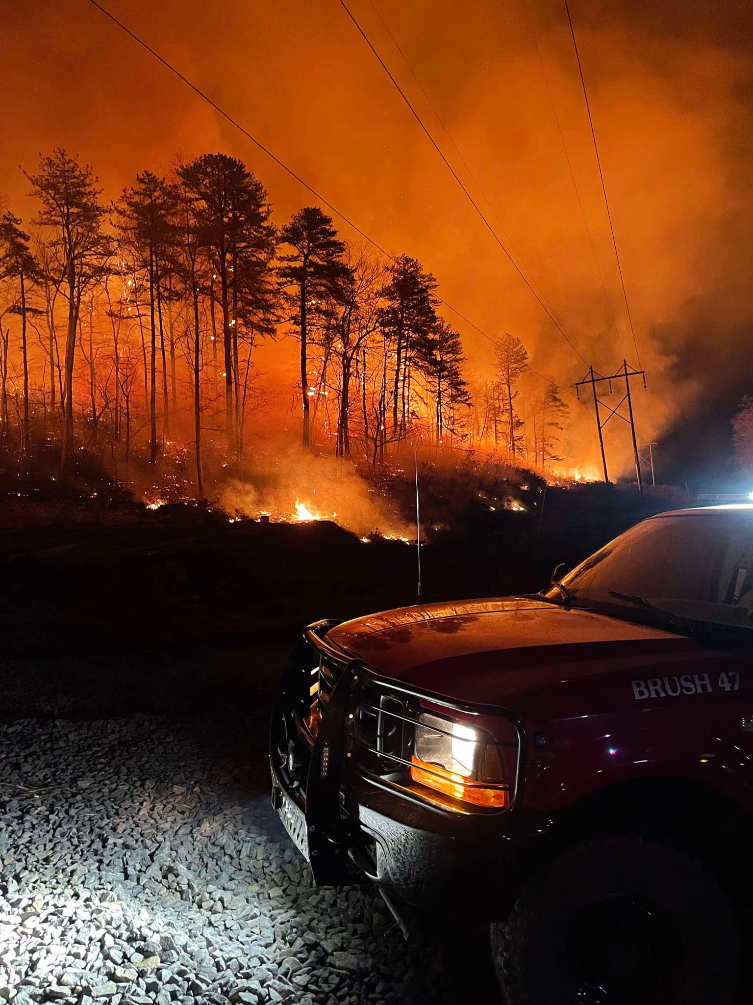 Wildfire Emergency Near Shippensburg: Evacuation Orders Issued, Firefighters Respond Wildfire Emergency Near Shippensburg: Evacuation Orders Issued, Firefighters Respond