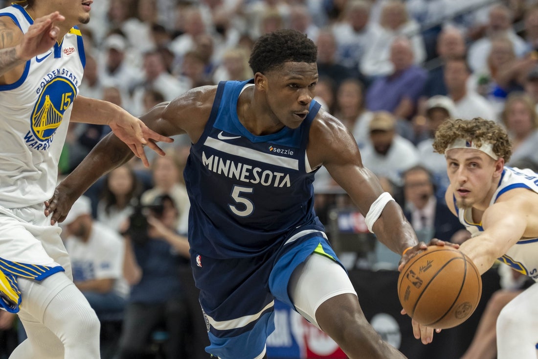 Wolves Guard Anthony Edwards Suffers Ankle Injury, Status Uncertain Wolves Guard Anthony Edwards Suffers Ankle Injury, Status Uncertain