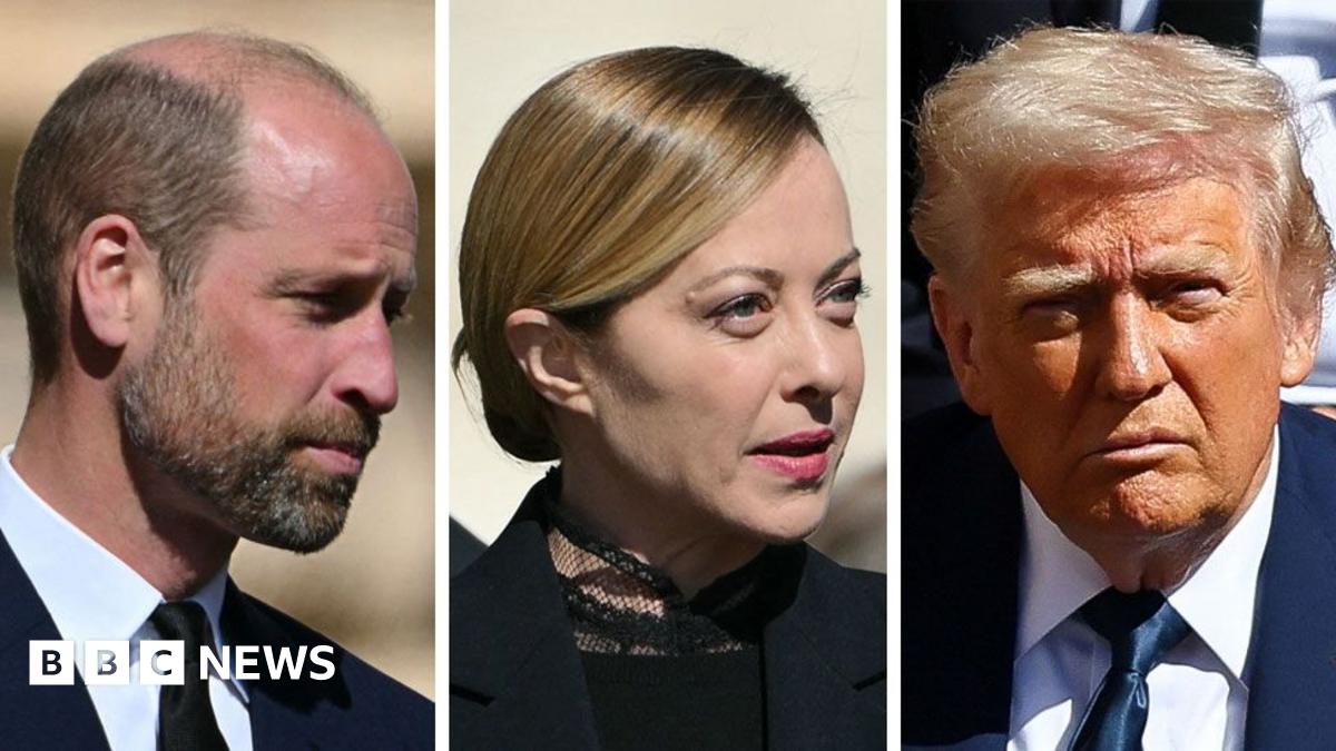 World Leaders Gather At Pope's Funeral: Photos Of Trump, Macron, And More World Leaders Gather At Pope's Funeral: Photos Of Trump, Macron, And More